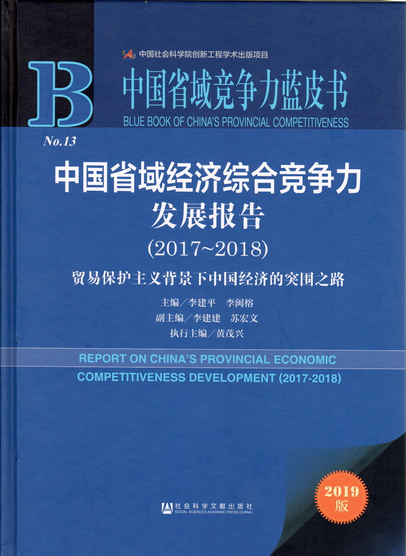 男人jj插入女人网站中国省域经济综合竞争力发展报告（2017-2018）